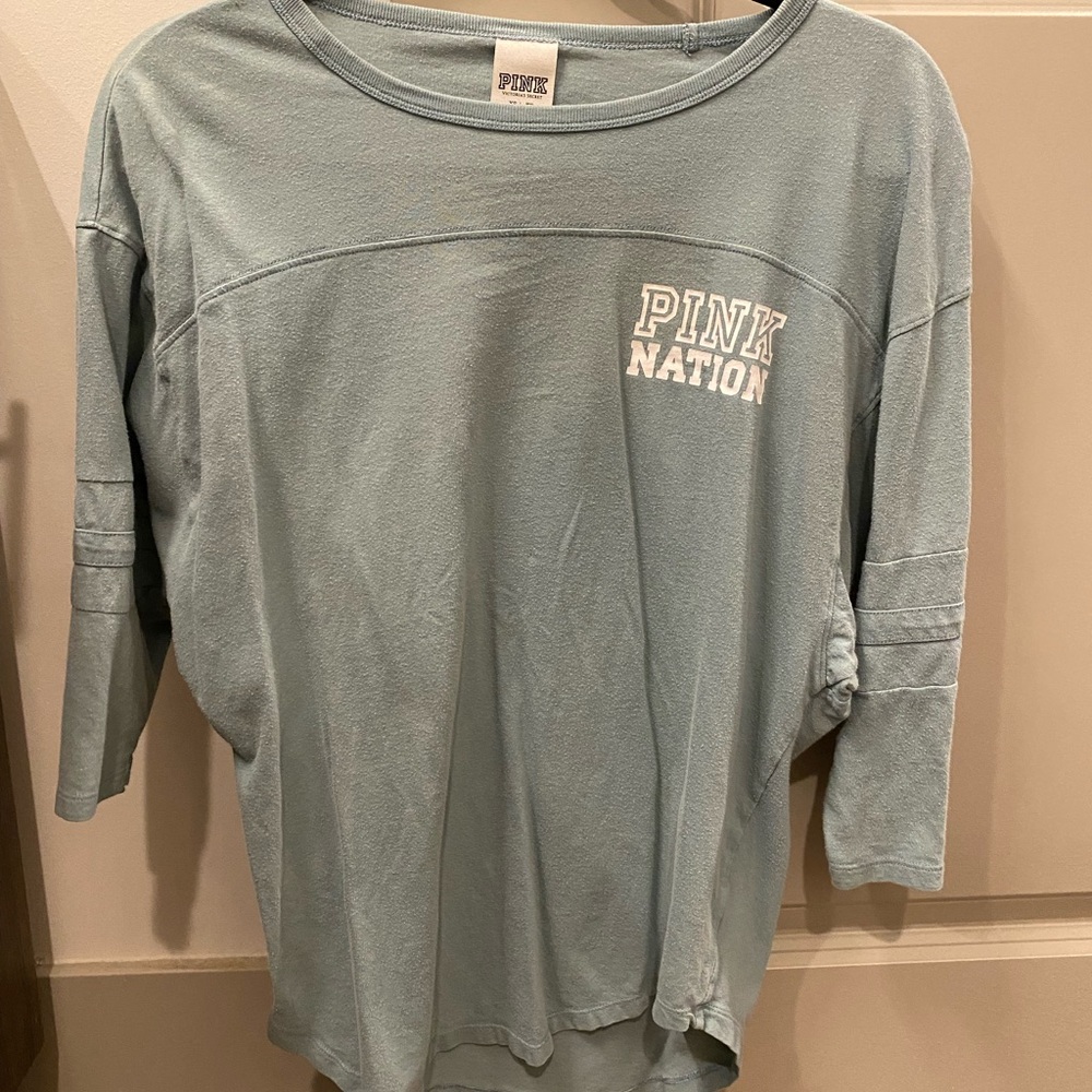 PINK Victoria's Secret Blue Top